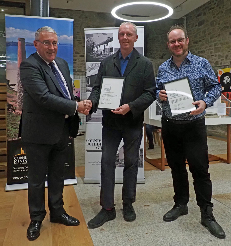 CBG Commendation winners for Pentireglaze, St Minver